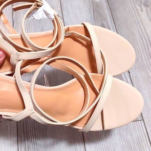 (27-1354) 🔥3/$20🔥   Mysoft Women's Wrap Heeled Sandals Strappy Open Toe … - Picture 11 of 11